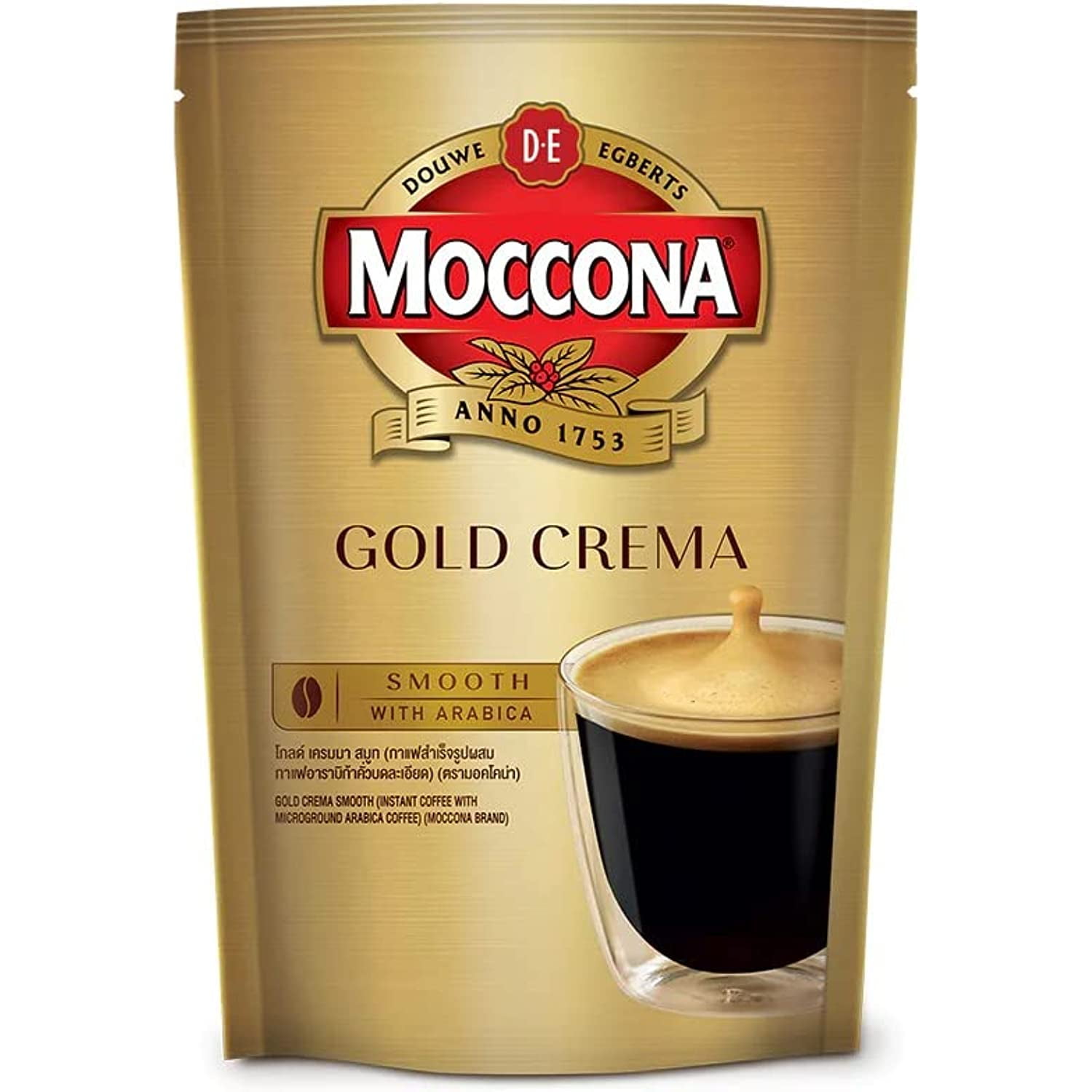 Moccona, Gold Crema, Instant Coffee With Microground Arabica Coffee