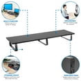 thumbnail image 5 of Mount-It! Dual Monitor Desk Riser | Fits 32 Inch Monitors | Extra Wide Stand, 5 of 8
