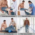 thumbnail image 5 of FEOYA Mens Tear Away Sweatpants Pants Zipper Basketball Sports Trousers Straight Leg Joggers Cotton Pants Elastic Waist with 2 Pockets for Gym Running Workout Athletic, 5 of 7
