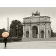 thumbnail image 2 of Schlabach, Sue 14x12 White Modern Wood Framed Museum Art Print Titled - Paris in the Rain I, 2 of 4