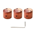 thumbnail image 1 of 3 perillas de volumen de madera para guitarra, perillas profesionales de control de velocidad para bajos. B, 1 of 9