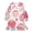 Kawaii Strawberry Print, variant on Casual Dresses Nightgowns Velvet Pleated design One-Piece Nightdress for Indoor Outdoor Daily Little-mermaid 3-10T