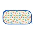 thumbnail image 3 of Vsdgher Dinosaur Print Large Capacity Pencil Case Pouch with Zipper, Portable Aesthetic Big Capacity Pencil Cases Pen Office Travel Stationery Bag, 3 of 8