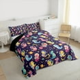 thumbnail image 3 of Castle Fairy 2-Piece Twin Size Comforter Set - Dino Astronaut Space Print, 3 of 8