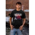 thumbnail image 5 of Popeye Missouri State MO Cartoon Men's Graphic T Shirt Tees Brisco Brands S, 5 of 6