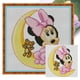 thumbnail image 1 of Kit Punto Cruz Minnie Hilo Algodón Ecológico Bordado 11CT 30x30cm, 1 of 9