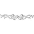 thumbnail image 1 of Ekena Millwork ONL17X03X01VE 17.12 In. W X 3 In. H X .87 In. P Architectural accent - Versailles Large Ribbon With Bow Center Onlay, 1 of 5