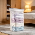 thumbnail image 6 of Jumbo Vacuum Storage Bags Space Saver No Pump for Clothes Comforters Quilts Heavy Duty Moving Organization 31.5x39.4 Inch, 6 of 9