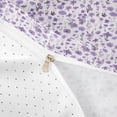 thumbnail image 4 of Erosebridal Purple Flower Duvet Cover Set for Girls, Chic Floral Bedding Full, Reversible, 3pcs 1 Duvet Cover and 2 Pillowcases, No Comforter, 4 of 6
