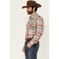 thumbnail image 2 of Wrangler Men's Retro Plaid Print Long Sleeve Snap Western Shirt - 112346601, 2 of 4