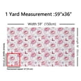 thumbnail image 3 of Feelyou Watercolor Floral Girls Fabric by the Yard 10 Yards, Pink Butterfly Room Decor Fabric by the Yard, Rustic Flower Fabric for Sewing, Super Cozy Room Decor, 3 of 6