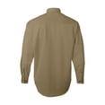 thumbnail image 3 of Sierra Pacific 3201 Long Sleeve Washed Twill Shirt-Khaki-3XL, 3 of 3