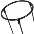 thumbnail image 3 of COMPUKAS Tabouret Siège Tambour Réglable Support Djembe Africain Noir Acier au Carbone pour Adultes Lot de 1, 3 of 7