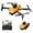 Orange, variant on Drone with Camera 1080P for Kids and Adults, RC Quadcopter Foldable FPV Drone for Beginners, Toys Gifts for Boys and Girls