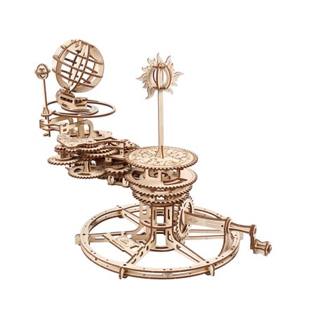 Ugears ユーギアーズ メカニカルテルリオン 三球儀 70167 Mechanical Tellurion 木製 ブロック DIY パズル 組立
