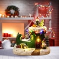thumbnail image 6 of Kokiya Figurines Musical ,Christmas Decor Resin Sturdy Xmas Ornament Christmas Music Box for Book Store Kids Girls boots, 6 of 9