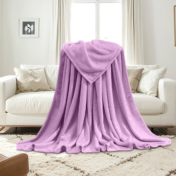 TOPRenddon Toddler Blanket - Lightweight Breathable Warm Cozy Soft Throw Blanket -30x40 Inches, Purple