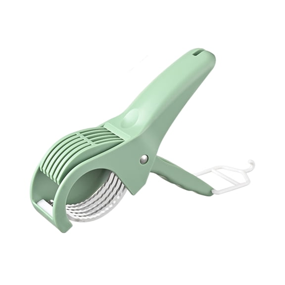 OIUR Manual Fruit Slicer Vegetable Chopper Portable Salad Maker with Peeler Multifunctional Kitchen Slicer for Radish Carrot Cucumber