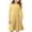 Yellow, variant on JUSLIO Dresses for Girls Casual Ruched Long Sleeve Girls Dress Winter Holiday Party Dresses