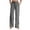 Gray, variant on Women's Cute Heart Print Pj Pants Holiday Comfy Lounge Sleepwear Bottoms with Pockets & Drawstring, Valentine's Day Gift