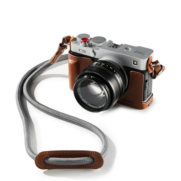 SmallRig Leather Half Case Kit for Fujifilm X-E5 Camera, Brown