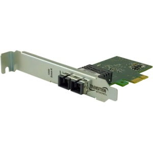 UPC 648177042111 product image for Transition Networks N-GXE-LC-02 Gigabit Ethernet Card - PCI Express 2.1 x1 - Opt | upcitemdb.com
