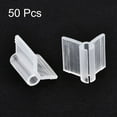 thumbnail image 3 of Unique Bargains PE Grafting Clips 3mm for Garden Trellis Greenhouse Clear 50 Pack, 3 of 5