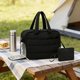 thumbnail image 5 of Bolsa térmica 2 en 1 para mujeres - bolsa grande con compartimento para portátil, organizador de comidas y correa desmontable para trabajo, viajes o trayectos diarios, 5 of 6