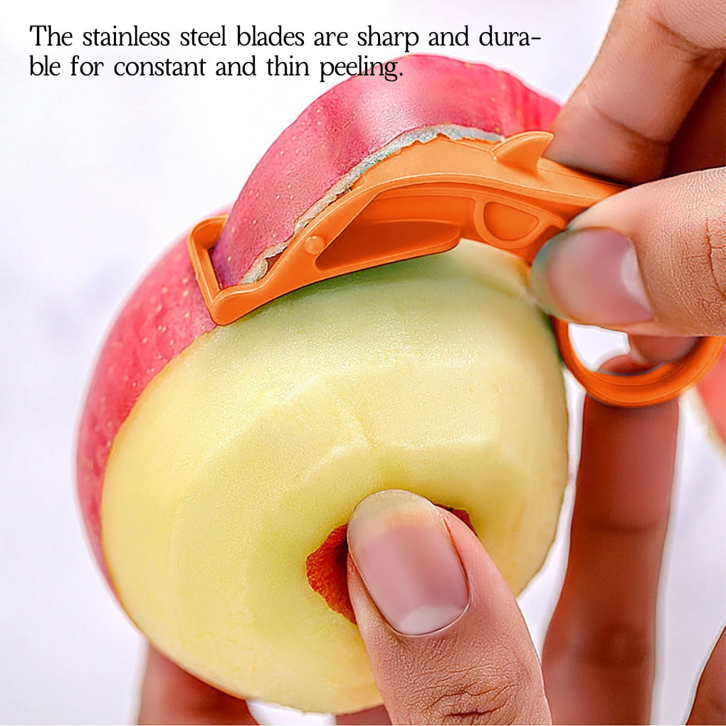 Éplucheur D'oranges En Acier Inoxydable, Outil Facile à Peler Avec Boucle De Suspension, éplucheur D'orange, Gadget éplucheur De Fruits, Ustensiles Pour La Maison Et La Cuisine