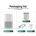 thumbnail image 1 of USB Air Purifier Deodorizing 150m3/H 1500r-2400r Air Cleaner for Home Offices Bedroom Air Purifier Desktop Air Cleaner, 1 of 8