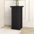 thumbnail image 5 of Evelyn&Zoe Modern/Contemporary 10.75" Wide Black Grain Side Table, 5 of 5