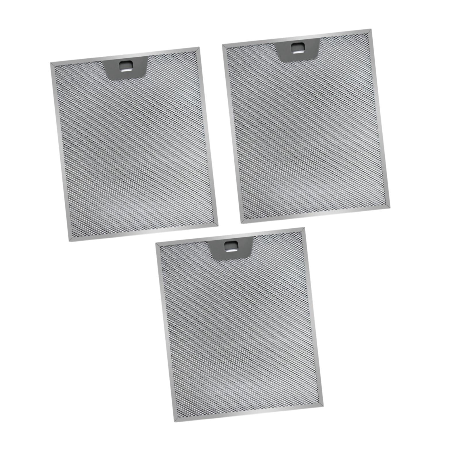 Fiocias 3 Pieces Range Hood Filter Aluminum Kitchen Gadget Accessory for GE Jvw5361EJ1ES