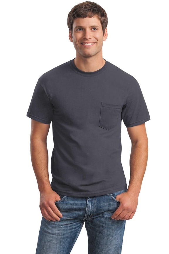Ultra Cotton 100% Cotton T-Shirt with Pocket