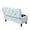 Blue Flower, variant on FOR U DESIGNS Green Vintage Flower Print Stretch Ottoman Cover for Flip-Top Storage Bench, Washable Footrest Chair Slipcover with Elastic Band, Non-Slip Furniture Protector for Pets Kids