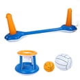 thumbnail image 3 of Volleyball Inflatable Volleyball Set Pool Basketball Set for Summer Parties Family Events Carnivals Birthday Parties, 3 of 7
