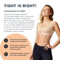 thumbnail image 3 of Sujetador con soporte para hombros Tommie Copper Posture Corrector Nude, 3 of 8