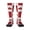 1 Black, variant on Women's Knee High Socks Art Canadian Flag Outdoor Casual Tube Socks