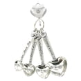 thumbnail image 2 of Pewter Heart Measuring Spoons w/Hook, 2 of 3