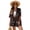 Skull Raven Rose Cross, variant on Xoenoiee Cardinal Flower Print Women's Hawaiian Beach Outfit 2 Piece Short Sleeve Swim Cover Up Shorts Set Summer Open Front Kimono Cardigan Vacation Beachwear, S