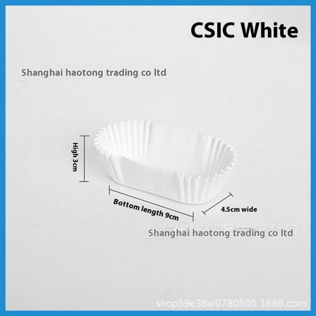 1000 Pcs Oval Baking Cups 9cm Tulip Muffin Liners Non Stick Greaseproof Paper Cups for Cupcakes Muffins Egg Tarts Party Baking