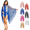 Blue, variant on Fringe Mesh Hollow Out Pullover, Women's Boho Crochet Beach Cover Up with Tassels, Lightweight Poncho Top for Resort(RL Gold)