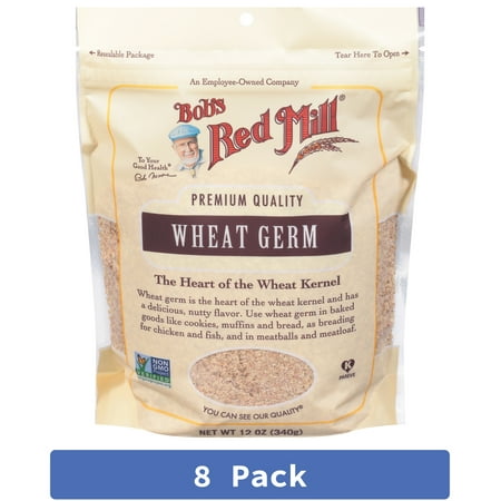 (Pack Of 8) Bob S Red Mill Wheat Germ 12 Oz