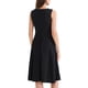 thumbnail image 3 of INSPIRE CHIC Vestidos de Verano Casual para Mujeres, Vestido Midi A-Line sin Mangas con Cuello Redondo y Bolsillos, S Negro, 3 of 6