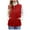 Red, variant on Kukoosong Women's Fleece Vest, Women Lightweight Side Zipper Sleeveless Jackets, Cropped Warm Hooded Coat with Pockets Outerwear