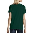 thumbnail image 6 of Hanes Women's Relaxed Fit Authentic Essentials Short Sleeve V-neck T-Shirt, 6 of 6