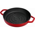 thumbnail image 4 of Flavehc Bread Oven Cast Iron Bread Dutch Oven with Cloche Lid for Bread Baking Red Enameled Cast Iron Bread Oven with Dome Lid for Sourdough, 4 of 6