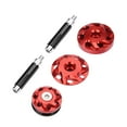 thumbnail image 4 of Motorcycle Frame Hole Covers, High Strength Easy Installation CNC Aluminum Alloy Anti Scratch Professional Frame Hole Decorative   For Motorbike Refitting, 4 of 8