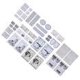 thumbnail image 2 of Retro Sticker, Safe To Use Waterproof Duatproof Dustproof Sticker  For Bedroom For Laptop For Car Infinitely Pure White, 2 of 8