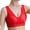 Red, variant on Bras for Women,Comfort Bra Without Underwire Push Up Seamless Sports Padded Lace Soft Stretch Bustier Medium Support Non Wired Sleep Classic Top For Everyday Yoga,Sports Bras for Women,Red,L