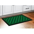 thumbnail image 3 of ThisWear Holiday Decorations Green St Patricks Day Doormats St Patricks Day Decor 2 Pack Doormats Green Plaid, 3 of 3